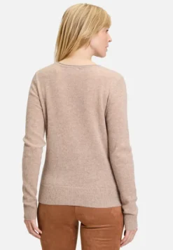 Betty Barclay Kaschmir-Pullover mit V-Ausschnitt