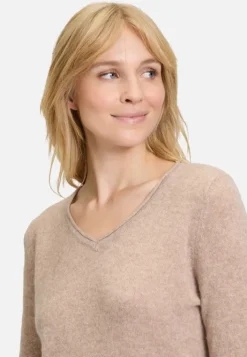 Betty Barclay Kaschmir-Pullover mit V-Ausschnitt