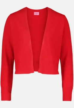 Betty Barclay Kaschmir-Strickjacke mit Rippbündchen