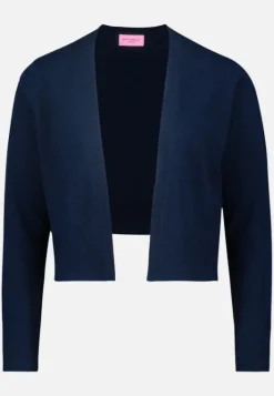 Betty Barclay Kaschmir-Strickjacke mit Rippbündchen