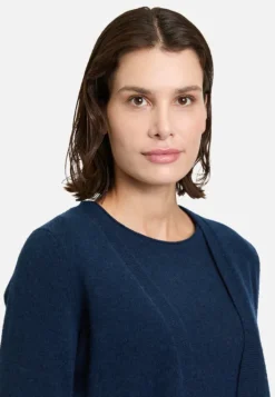 Betty Barclay Kaschmir-Strickjacke mit Rippbündchen