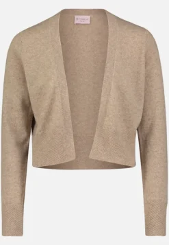Betty Barclay Kaschmir-Strickjacke mit Rippbündchen