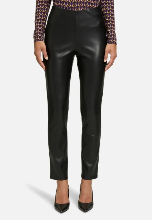 Betty Barclay Kunstleder-Leggings Slim Fit