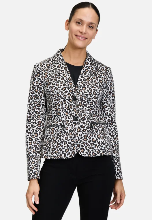 Betty Barclay Kurzblazer mit Animalprint