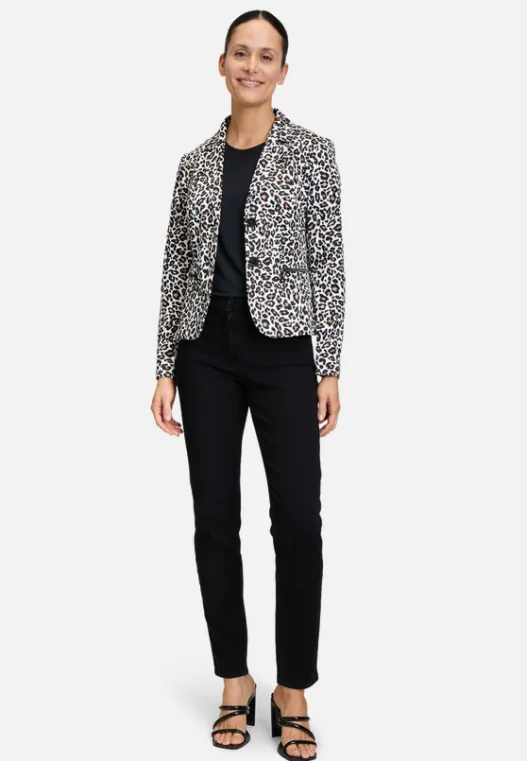 Betty Barclay Kurzblazer mit Animalprint