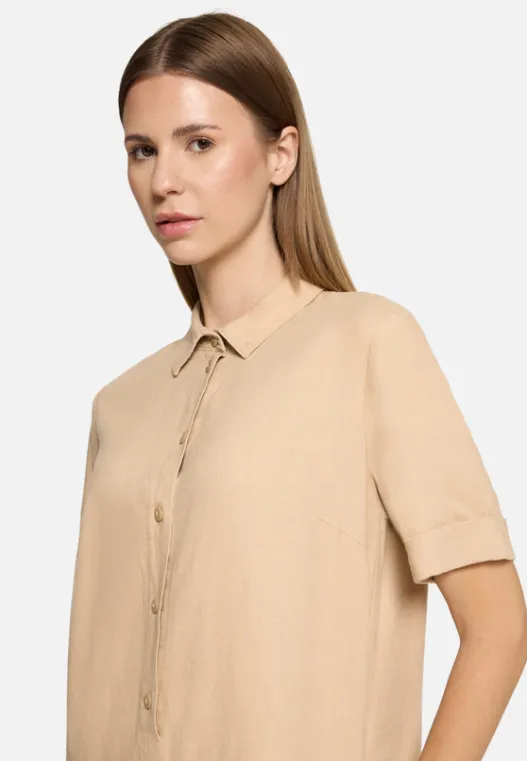Betty Barclay Leinenkleid mit Knopfleiste