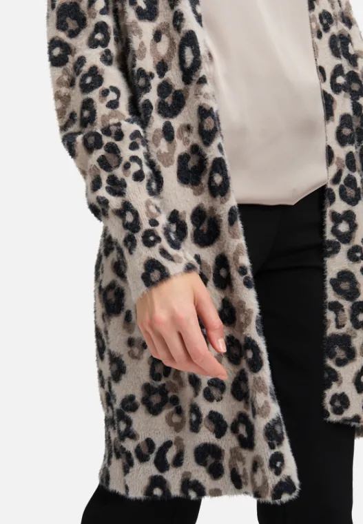Betty Barclay Longstrickjacke mit Aufdruck