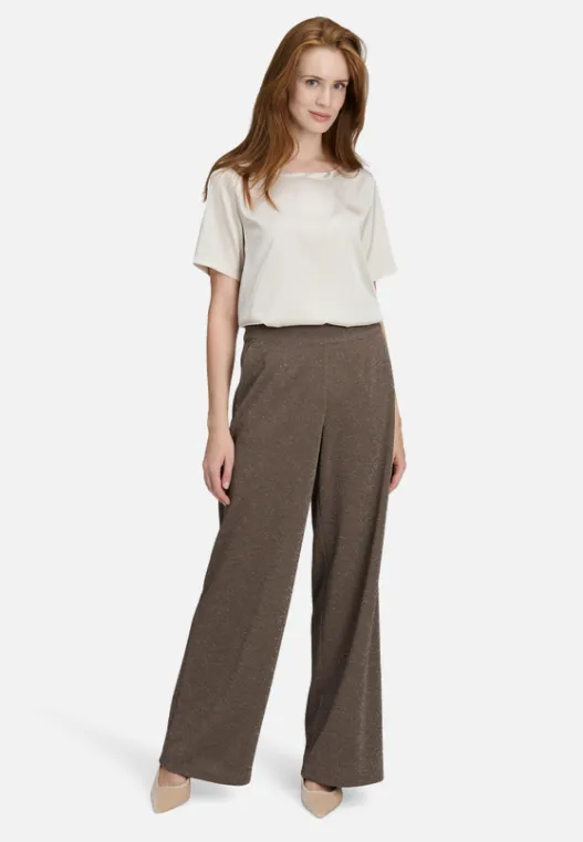 Betty Barclay Marlene-Hose im Glitzer-Look