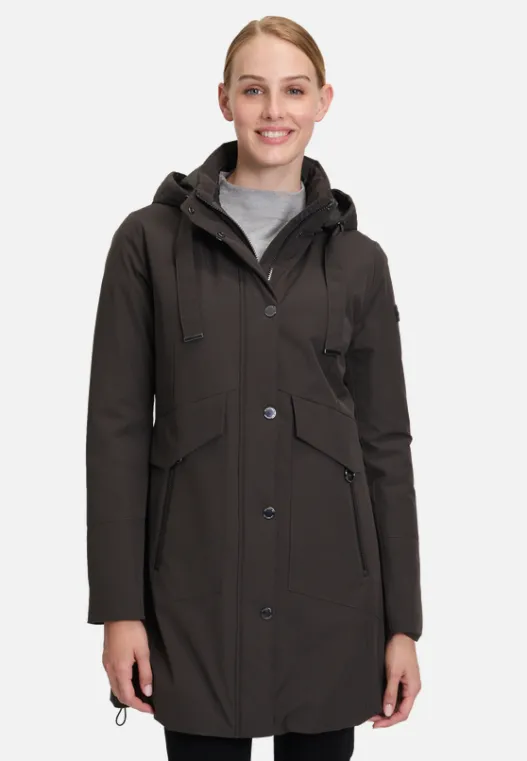 Betty Barclay Outdoorjacke mit abnehmbarer Kapuze