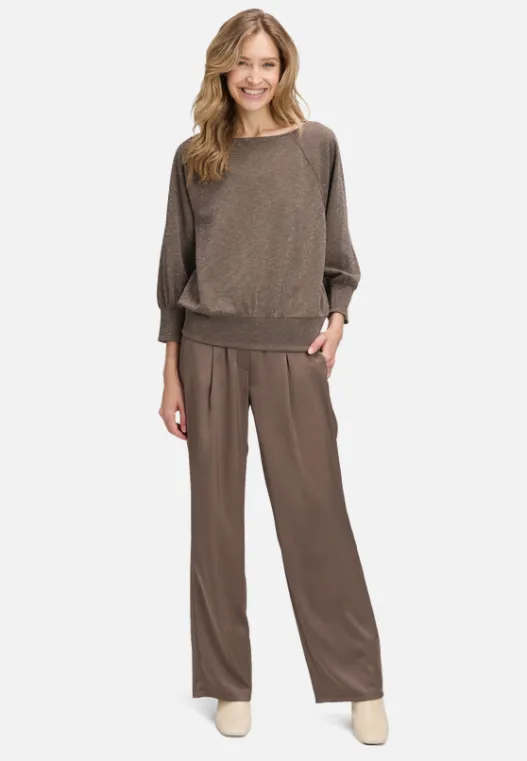 Betty Barclay Oversize-Shirt im Glitzer-Look