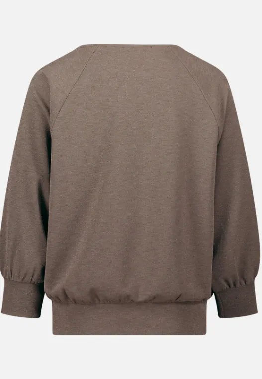 Betty Barclay Oversize-Shirt im Glitzer-Look