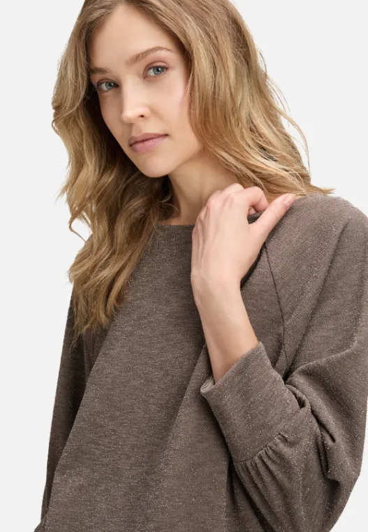 Betty Barclay Oversize-Shirt im Glitzer-Look