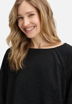Betty Barclay Oversize-Shirt im Glitzer-Look