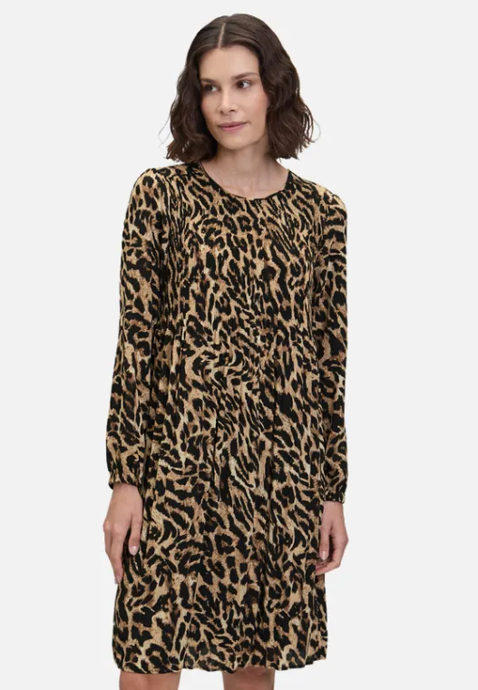 Betty Barclay Plisseekleid langarm