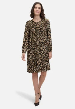 Betty Barclay Plisseekleid langarm