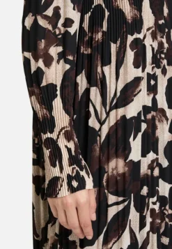 Betty Barclay Plisseekleid langarm