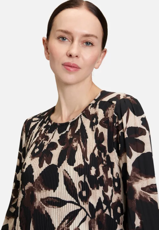Betty Barclay Plisseekleid langarm