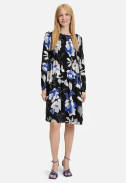 Betty Barclay Plisseekleid langarm
