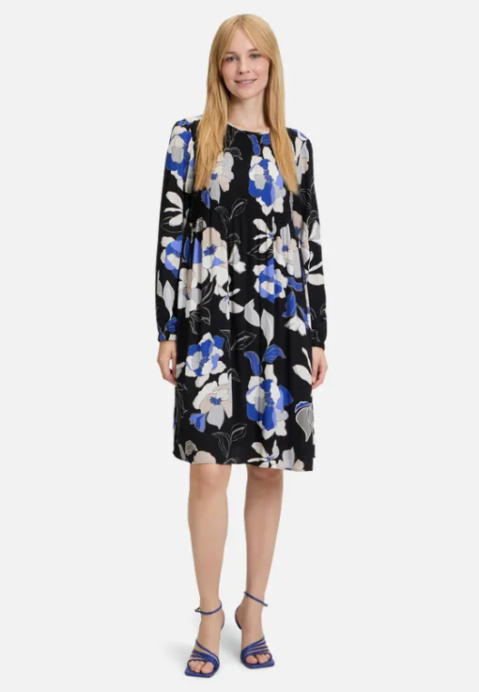 Betty Barclay Plisseekleid langarm