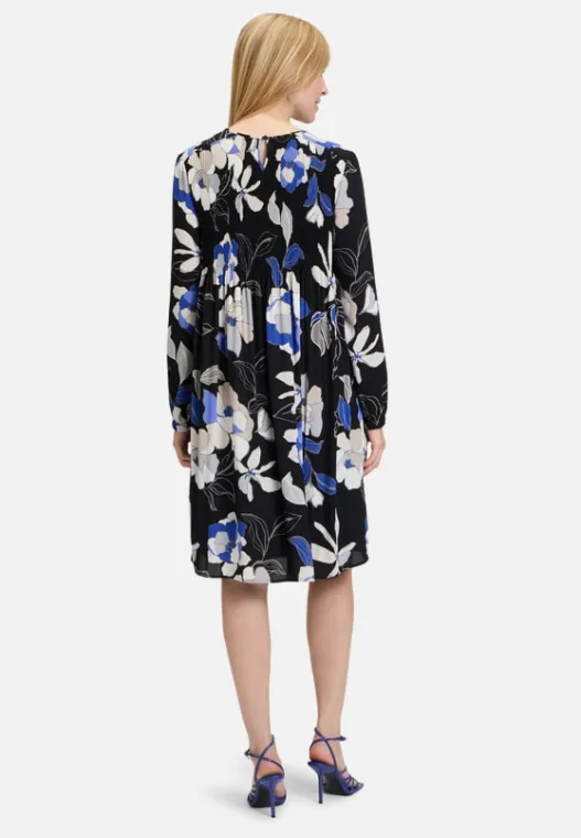 Betty Barclay Plisseekleid langarm