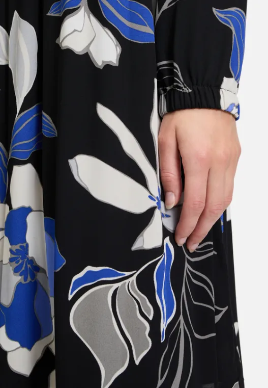 Betty Barclay Plisseekleid langarm