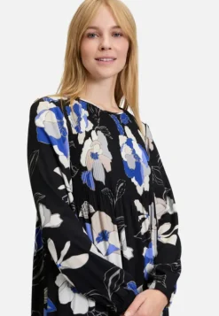 Betty Barclay Plisseekleid langarm