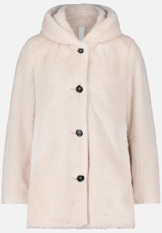 Betty Barclay Plüschjacke mit Kapuze