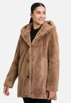 Betty Barclay Plüschjacke mit Kapuze