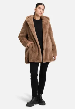 Betty Barclay Plüschjacke mit Kapuze