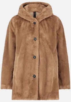 Betty Barclay Plüschjacke mit Kapuze