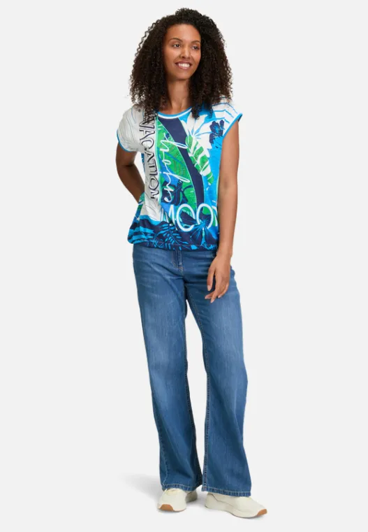 Betty Barclay Printshirt mit Tunnelzug
