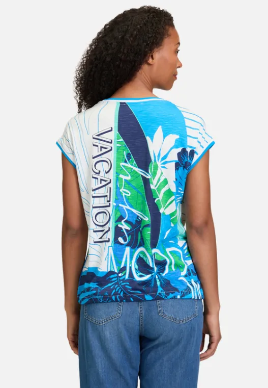 Betty Barclay Printshirt mit Tunnelzug