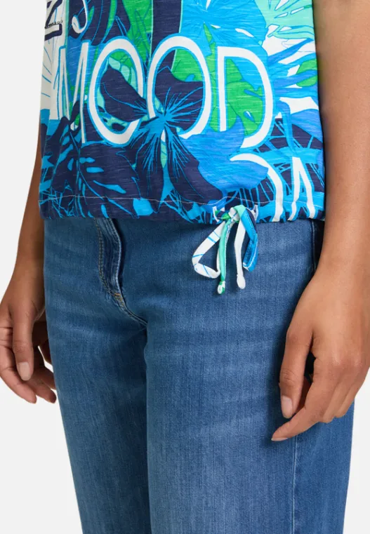 Betty Barclay Printshirt mit Tunnelzug