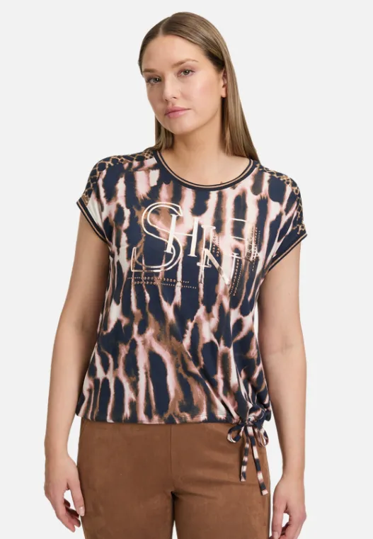 Betty Barclay Printshirt mit Tunnelzug