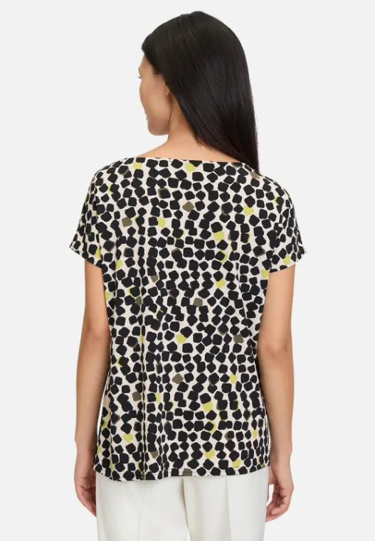 Betty Barclay Printshirt mit Wasserfallausschnitt