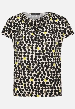 Betty Barclay Printshirt mit Wasserfallausschnitt