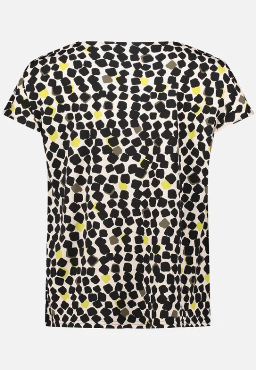 Betty Barclay Printshirt mit Wasserfallausschnitt