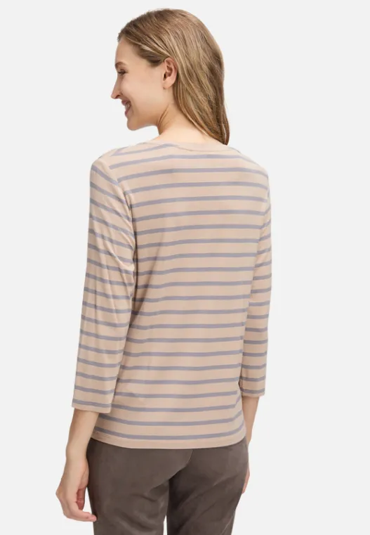 Betty Barclay Ringelshirt mit Schmucksteinen