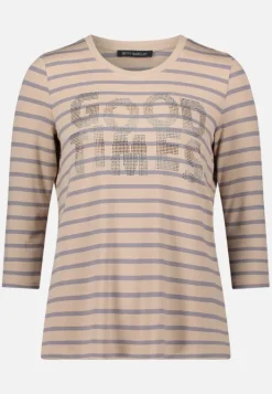 Betty Barclay Ringelshirt mit Schmucksteinen