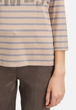Betty Barclay Ringelshirt mit Schmucksteinen