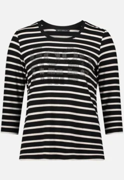 Betty Barclay Ringelshirt mit Schmucksteinen