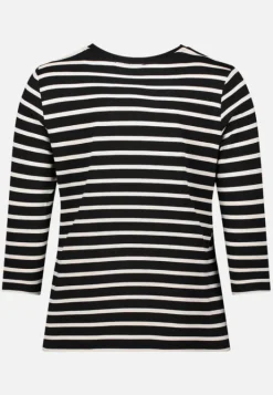 Betty Barclay Ringelshirt mit Schmucksteinen