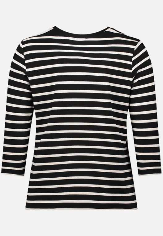 Betty Barclay Ringelshirt mit Schmucksteinen