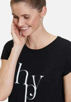 Betty Barclay Rundhals-Shirt mit Raffung