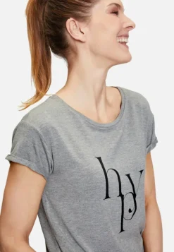 Betty Barclay Rundhals-Shirt mit Raffung