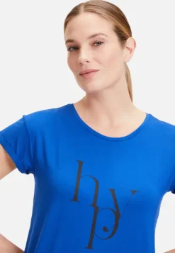 Betty Barclay Rundhals-Shirt mit Raffung