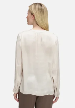 Betty Barclay Satin-Bluse langarm