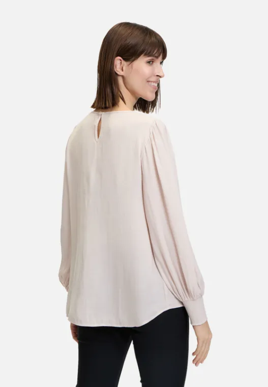 Betty Barclay Satin-Bluse langarm