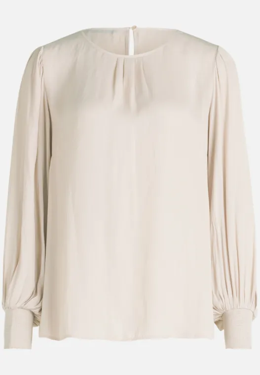 Betty Barclay Satin-Bluse langarm
