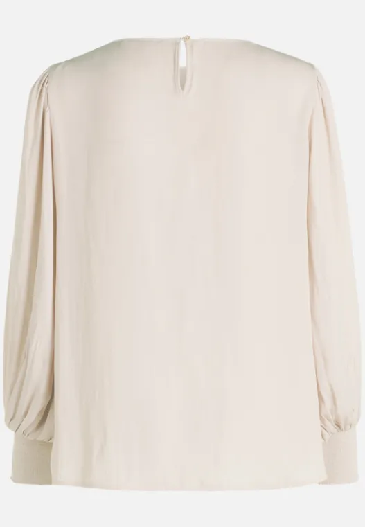Betty Barclay Satin-Bluse langarm